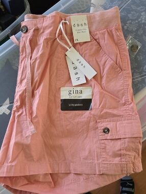 Dash Gina Women's Cargo Shorts - Pink
